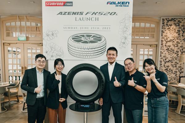 Falken tyres launches the FK520L tyre here in Singapore