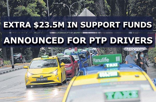 Additional $23.5 million of support for point-to-point drivers announced as Singapore tightens restrictions (again)