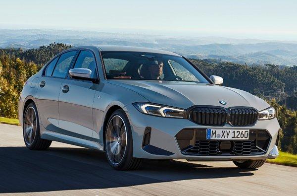 Facelifted BMW 3 Series can now be had with the firm's Curved Display