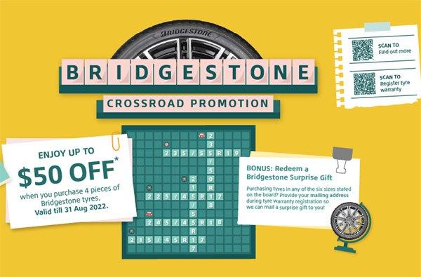 Bridgestone Crossword Promotion 2022 launches