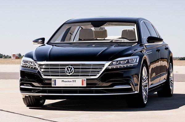 This Phaeton D2 concept is the new generation Phaeton that we never got