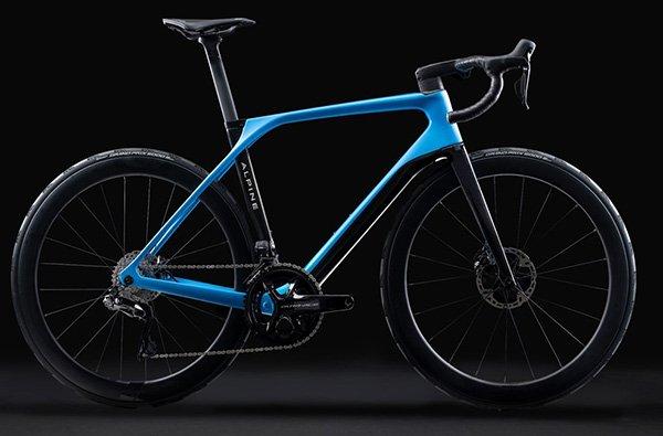The Aircode DRS Alpine is a $12,450 bike from a Lapierre and Alpine collaboration