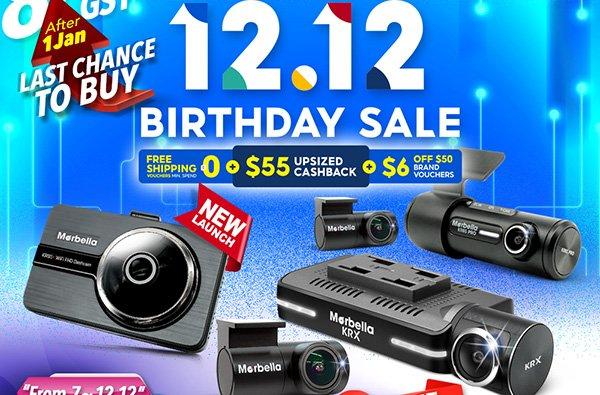 Marbella is having a final year end sale for dashcams until 12 December 2022