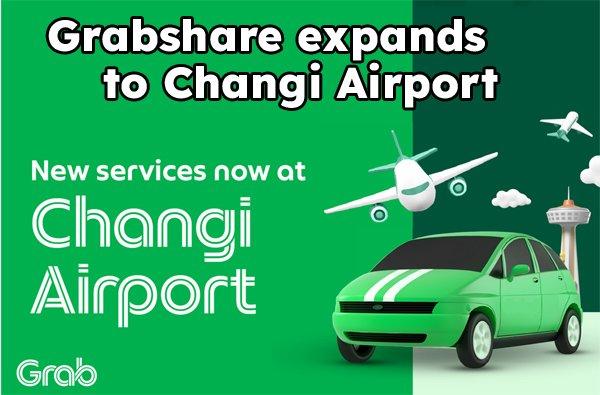 GrabShare expands to cover Changi Airport
