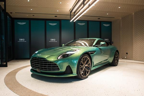 Aston Martin DB12 'Super Tourer' showcased in Singapore