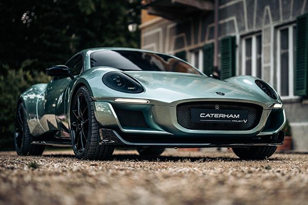 Caterham reveals more of the Project V coupe concept