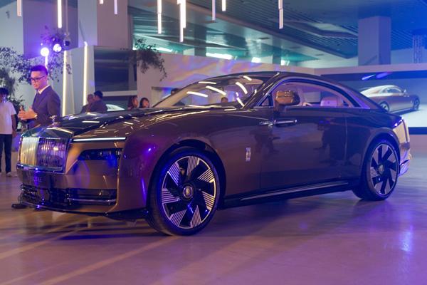 The full-electric Rolls-Royce Spectre debuts in Singapore