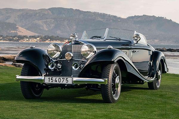 Classic Mercedes wins 'Best of Show' at Pebble Beach