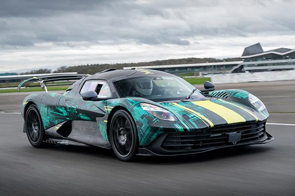 Aston Martin shares new photos of prototype Valhalla
