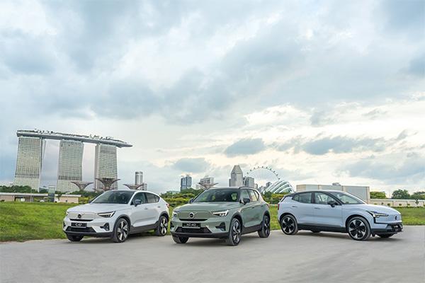Volvo saw sales grow in Singapore in 2023