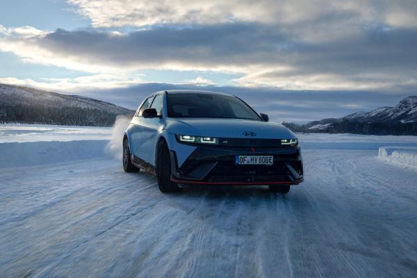 Hyundai's Ioniq 5 N helps with winter blues