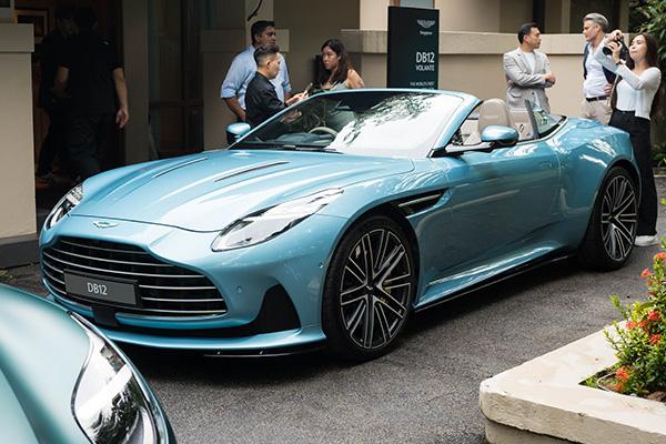 Aston Martin DB12 Volante launched in Singapore