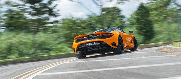 THE 750S DELIVERS LUDICROUS POTENCY