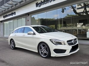 Mercedes-Benz CLA-Class CLA180 Shooting Brake AMG Line (New 5-yr COE) thumbnail