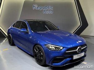 Mercedes-Benz C-Class C180 Mild Hybrid AMG Line thumbnail
