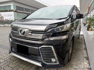Toyota Vellfire 2.5A Z G-Edition Moonroof (New 10-yr COE) thumbnail