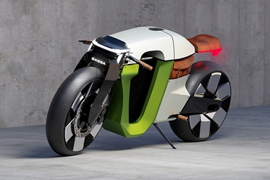 Iconic Skoda Slavia B motorcycle reimagined