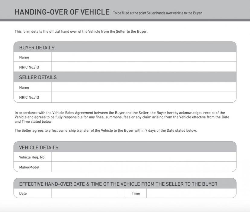 What to do when selling your car to an endconsumer Sgcarmart