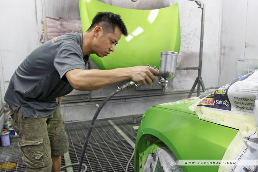 Spray Painting shops to transform your car with bespoke