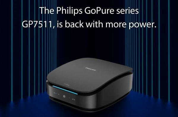 Philips launches the GoPure 7511 in-car air purifier