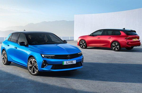 Vauxhall reveals the new Astra Electric and Astra Sports Tourer Electric
