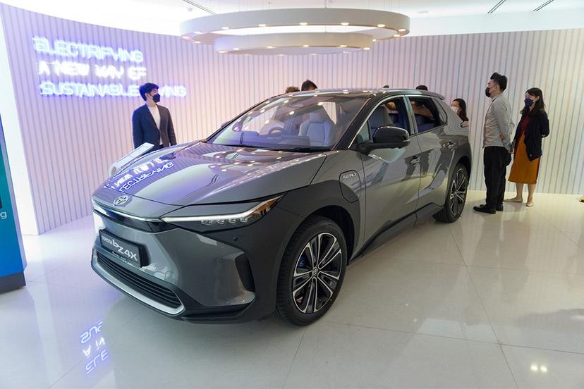 More details about the Toyota bZ4X revealed as electric SUV officially ...