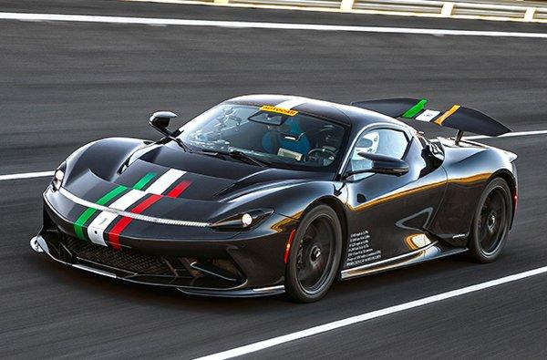 Pininfarina Battista sets new records in India