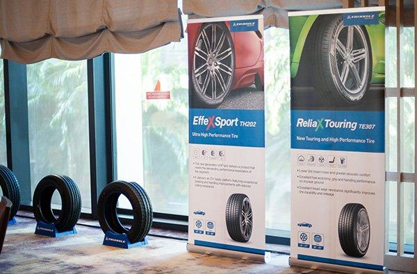 Triangle Tyre celebrates launch of two new high performance tyres in Singapore