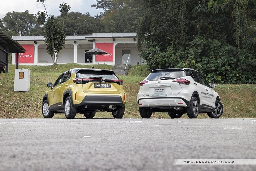 Nissan Kicks e-POWER Hybrid vs Toyota Yaris Cross Hybrid - Sgcarmart