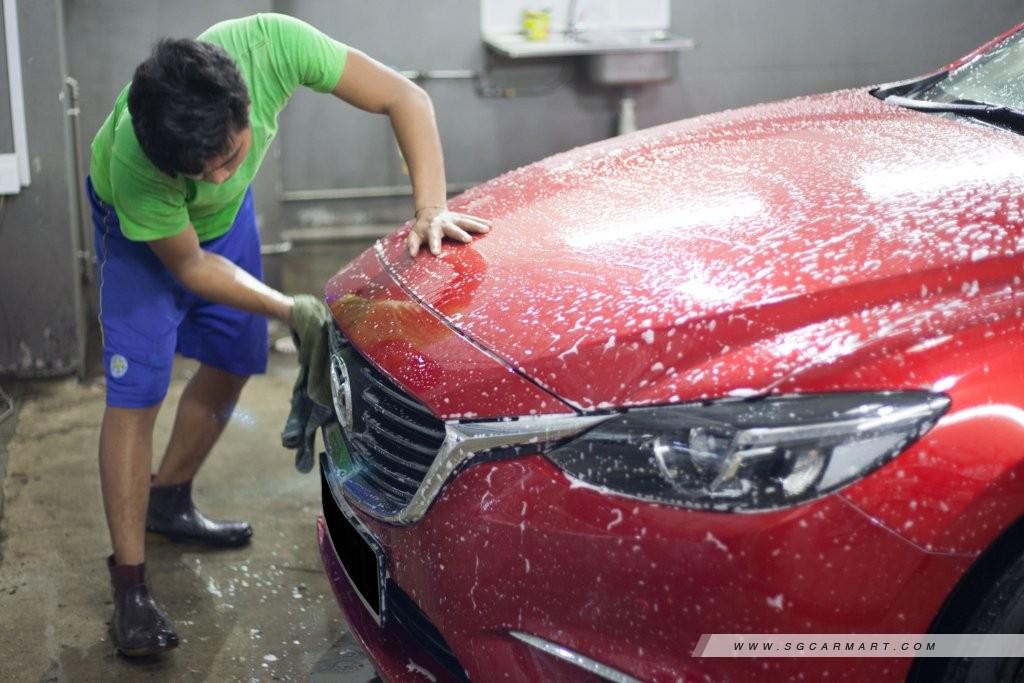 Car Exterior & Interior Cleaning with Foam Wash & Polishing. at