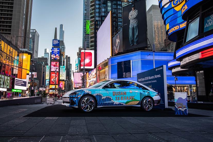 Hyundai showcases art cars in New York Sgcarmart