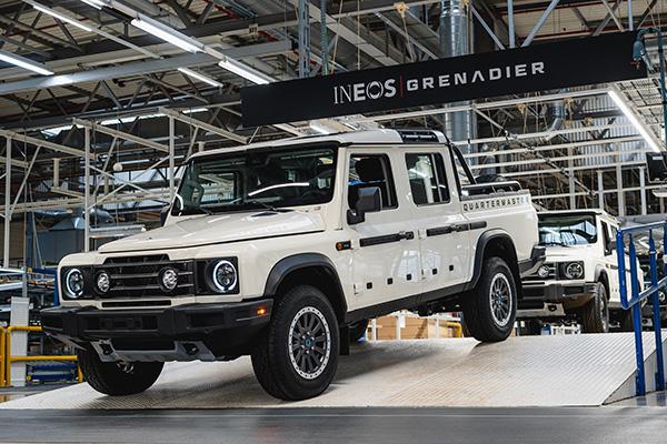 Ineos starts production of Grenadier Quartermaster