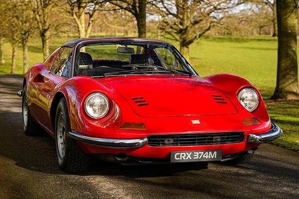 A special Ferrari 246 Dino GTS is heading to auction
