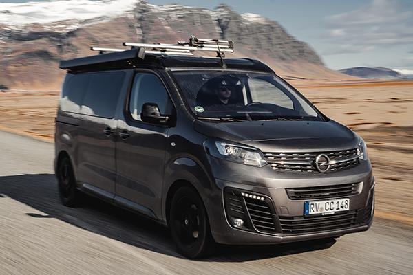 Opel Zafira now available as a campervan