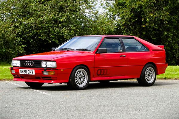 Restored Audi Quattro heads to auction in the U.K.