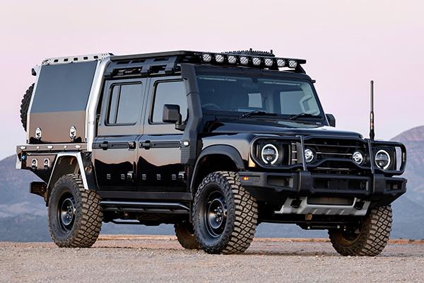 Ineos unveils custom Kaiju Quartermaster chassis