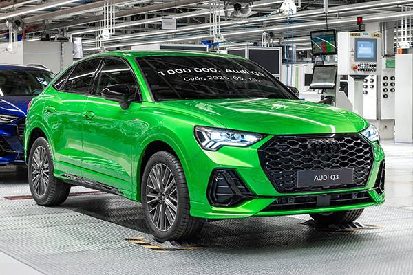 Audi Hungary produces one millionth Q3 model