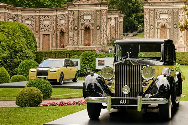 Rolls-Royce Phantom Goldfinger makes public debut