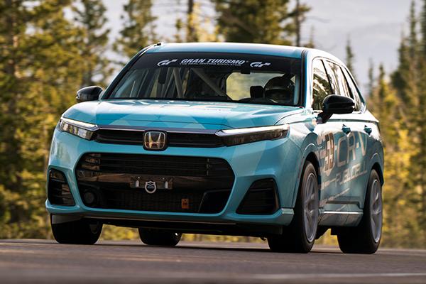 Honda CR-V e:FCEV to challenge Pikes Peak Hill Climb