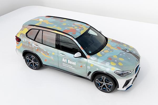BMW fleet transformed into moving artwork for Art Basel 2025