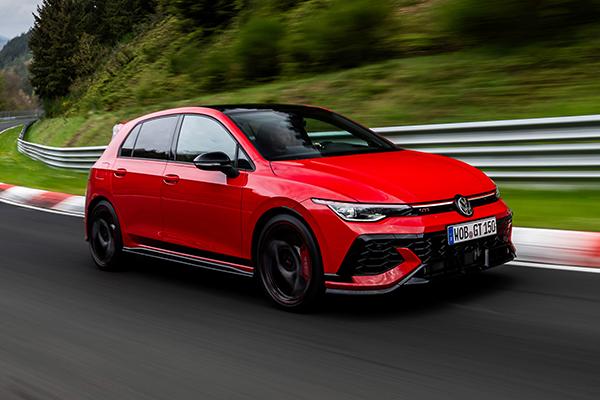 New Volkswagen Golf GTI Edition 50 unveiled at Nurburgring