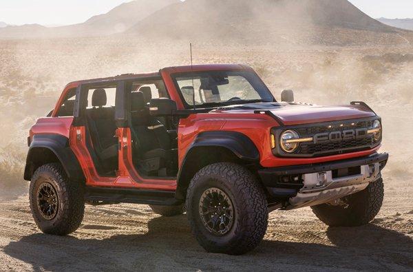 Off-road ability meet high-performance in the new Ford Raptor Bronco