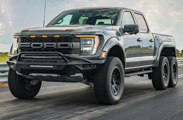 The mad Hennessey Gen3 VelociRaptor 6x6 is here