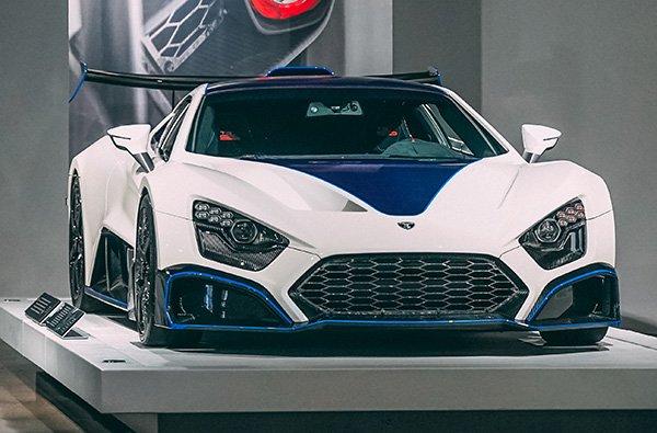 The Zenvo TSR-S now on display at the Peterson Automotive Museum