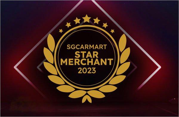 Revealing the winner list of Sgcarmart Star Merchant Awards 2023!