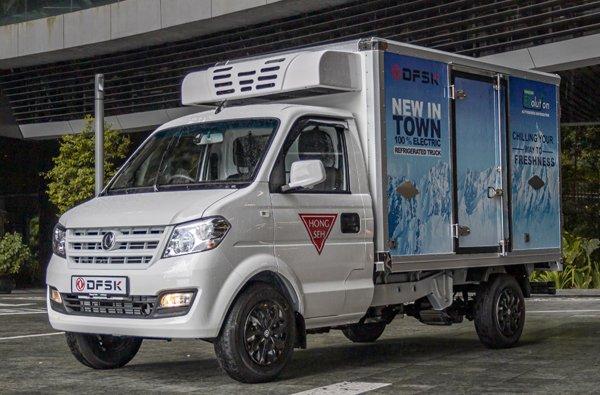 DFSK EC31 Refrigerator Truck arrives in Singapore