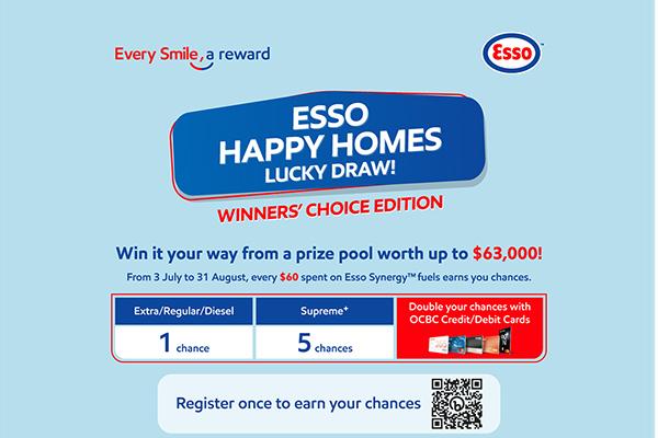 Esso Happy Homes Lucky Draw returns