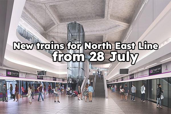 Six new trains entering service along North East Line