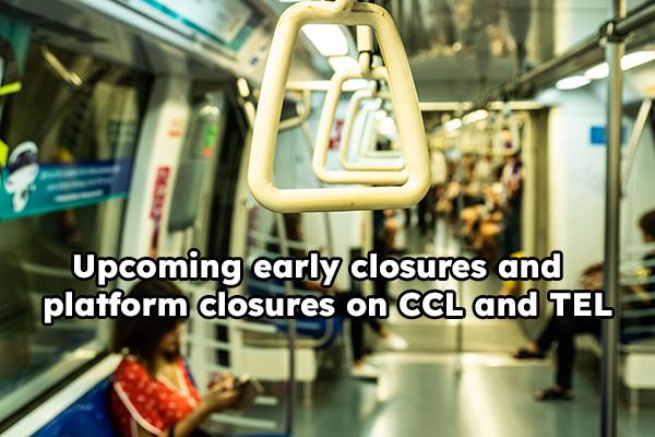 Service changes on CCL and TEL for rail expansion works
