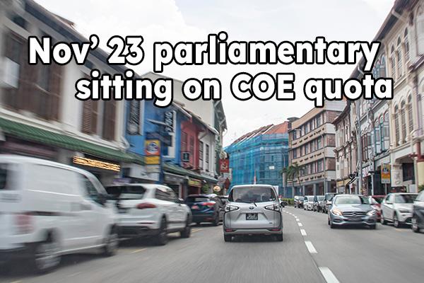 COE quota to rise as government adopts cut-and-fill approach
